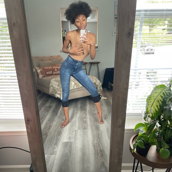 Cream Baby Brown Bodysuit Tanktop - Picture 5 of 13